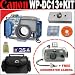 Electronics : Canon WP-DC13 Waterproof Case for Canon SD1000 Digital Camera + FREE Intova 35mm Daylight Sports Utility Waterproof Camera + Canon WWDC1 Weight for Waterproof and All Weather Cases + Deluxe DB ROTH Accessory Kit