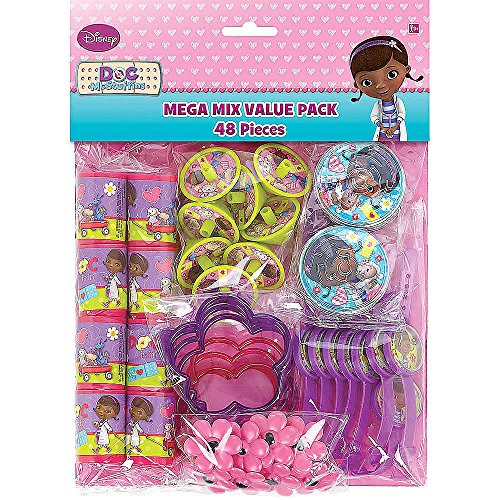 Doc Mcstuffins Value Pack Favors for 8 2PC