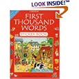 First Thousand Words (First Thousand Words Sticker Books)