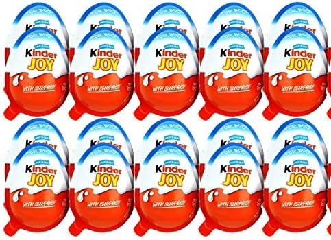 KINDER JOY CHOCOLATE FOR BOYS (PACK OF 16)