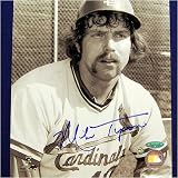 St. Louis Cardinals Mike Tyson Autographed Photo
