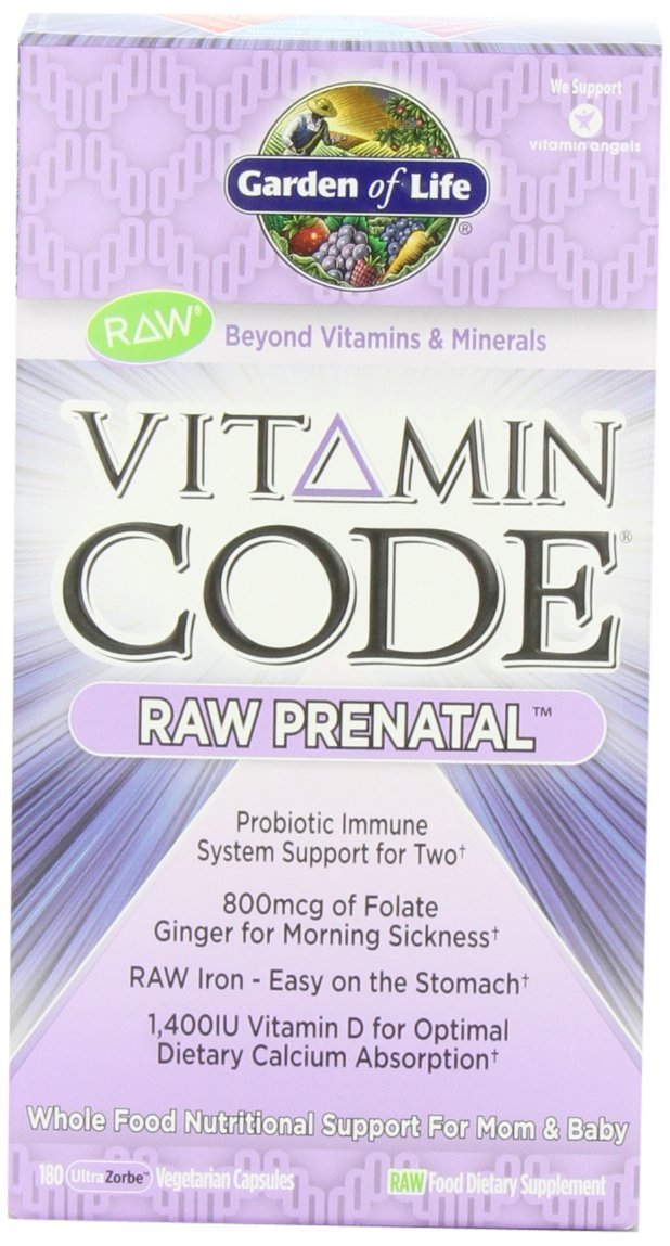 Amazon.com: Garden of Life Vitamin Code RAW Prenatal, 90 Capsules ...
