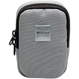 Nikon Coolpix Soft Grey Camera Carrying Case for L11, L12, L14, L15, L18, P60, S7c, S9, S50, S50c, S51, S51c, S200, S210, S500, S510, S520, S550, S600, S700 Digital Cameras