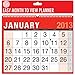 2013 easy view month to view planner/calendar