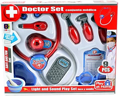 Play at Home Doctor Pretend Play Toy Medical Doctor Kit Play Set, Perfect for Role Playing