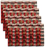 Maxell CR2032 3V Micro Lithium Button Coin Cell Battery 5 Pack - Bonus Pack of 20 (100 Batteries in Total)