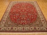 8x12 Red Persian Tabriz Rug