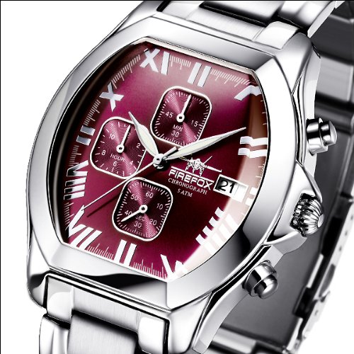 FIREFOX Herrenuhr Chronograph NEBUKADNEZAR FFS170-105 rot