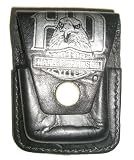 Harley Davidson~ Harley Davidson Lighter Holder~ Rare Leather Lighter Holder!!~ Approx 2.25 x 3