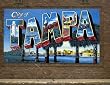 Tampa Billboard, Postcard Theme Photograph - Beautiful 16"x20" Photographic Print by Carol M. Highsmith