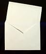 2-up White Paneled Invite 100 Cards