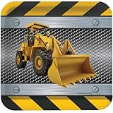 Creative Converting BB415590 Construction Cake Plates 7" -8 Pack