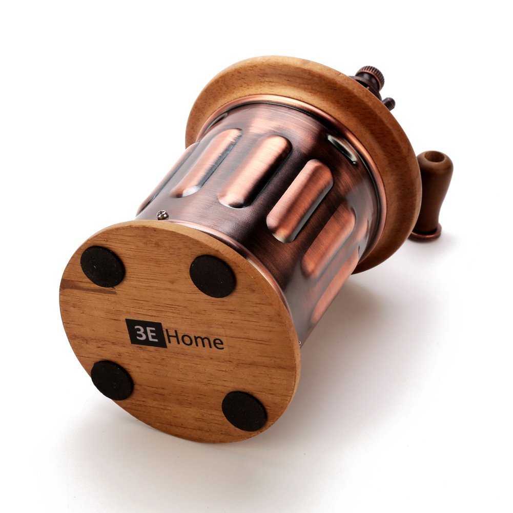 3E Home Manual Canister Stainless steel Burr Coffee Mill Grinder