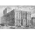 Photographic Print of Head Office of the Mutual Life Insurance Company, New York, from Mary Evans'