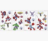 Spider Man & Friends Licensed Room Decoration Appliques (1027S)