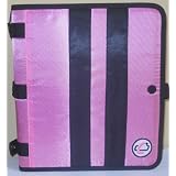Case-it Locker Ringer Accessory Presentation Binder with 1-inch O-rings, Pink (Pre-02 Pnk)