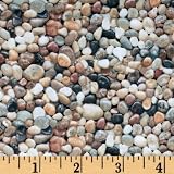 44'' Wide Sea Quilts Landscape Medley Pebbles Multi Fabric By The Yard