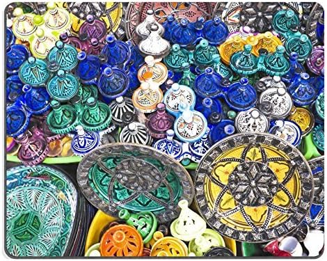 General Gaming Mousepad Colorful Tajines for sale in a market stall