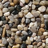 Exotic PMS0510 Polished Gravel, Mixed, 5 Pounds, 3/8-Inch (Discontinued by Manufacturer)