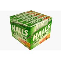 Halls Vitamin C Defense Assorted Citrus 20 - 9 Piece Sticks