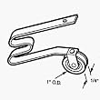 Prime Line Prod. 1109 Screen Door Roller
