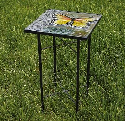 Butterfly and Leaf Square Table