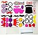 Seekingtag Photo Booth Props for Children Birthay Cosplay Halloween Party Fun Party Favor(31pcs)