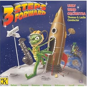 3 Steps Forward by Ron [1] Nelson, Nathan Tanouye, Wataru Hokoyama, Jonathan [Composer] Newman, and Eric Whitacre (Audio CD - 2004)