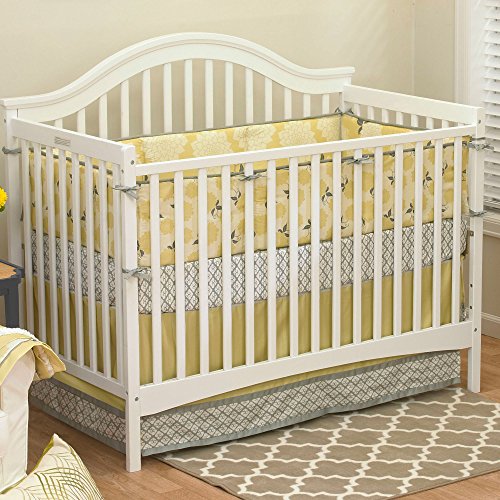 Yellow and Grey Nursery Bedding