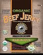 Golden Valley Natural Organic Beef Jerky, Bar-B-Que, 3-Ounce Pouches (Pack of 8)