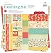 Cosmo Cricket Togetherness Scrapbook Paper Crafting Kit, 12-Inch-by-12-Inch
