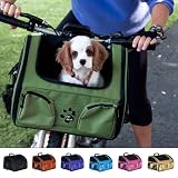 CANASTA para BICICLETA para MASCOTAS 3 en 1 de PET GEAR (Varios Colores y Capacidades)