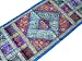 Blue Vintage Tribal Textile Ethnic Indian Sari Tapestry