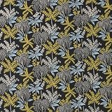 V&A Fabric - Palm Tree (Blue)