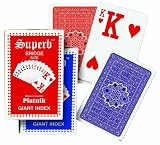 Piatnik Playing Cards - Superb Giant Index single deck