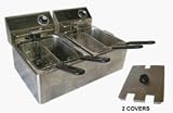 Uniworld UF-CH6L2N 110 V Fryer With 2 Wells- 4 Baskets