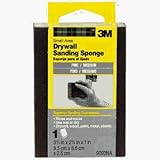 3M 9093DCNA Small Area Drywall Sanding Sponge, 3.75 in x 2.625 in x 1 in, Fine/Medium