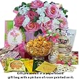 Art of Appreciation Gift Baskets Blooming Gift Bag of Tea, Sweets and Treats Big Save