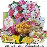 Art of Appreciation Gift Baskets Blooming Gift Bag of Tea, Sweets and Treats by Art of Appreciation Gift Baskets Cheap