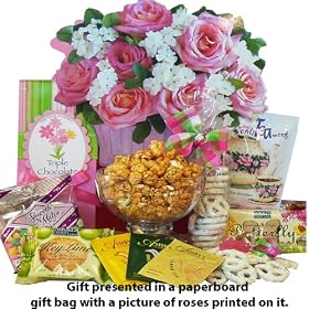 Housewarming Gourmet Food Gift Tote - Welcome Home Gift Basket