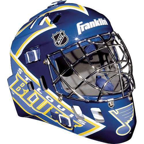 Franklin St. Louis Blues Street Hockey Goalie Mask