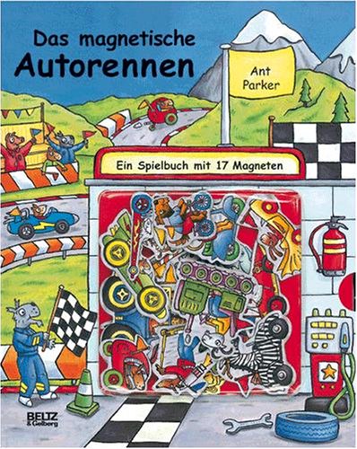 Das magnetische Autorennen, m. 17 Magneten
