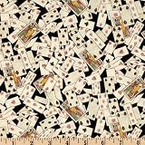 44'' Wide Alice In Wonderland Fabric By The Yard