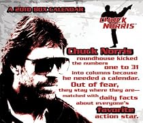 CHUCK NORRIS 2010 BOXED CALENDAR #100005