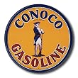 Nostalgic Oil & Gas Tin Sign : Conoco Gasoline