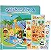 Sticker Farm Original Series Reusable Puffy Sticker Book for Collecting and Trading, Boys and Girls Large Starter Activity Album with 75+ Puffy Stickers