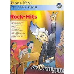 Piano-Hits f�r coole Kids: Rock-Hits (+CD)