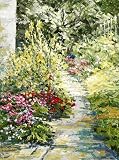 Garden Path. Fine Art. Signed & Numbered Limited Edition Giclee Print by Jan Lower. 23