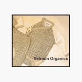 Sckoon Organic Cotton Japonesk Baby Kimono Body - Size 6-12 Months