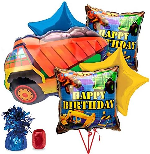 Construction Party Balloon Kit - Party Supplies